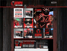 Tablet Screenshot of oomph-africa.com